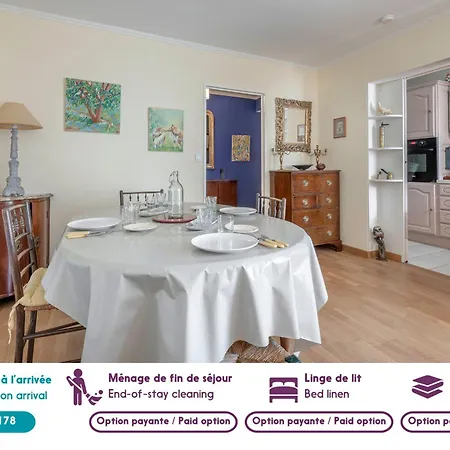 Pour 4 Au Pouliguen, Avec Terrasse Apartment Le Pouliguen